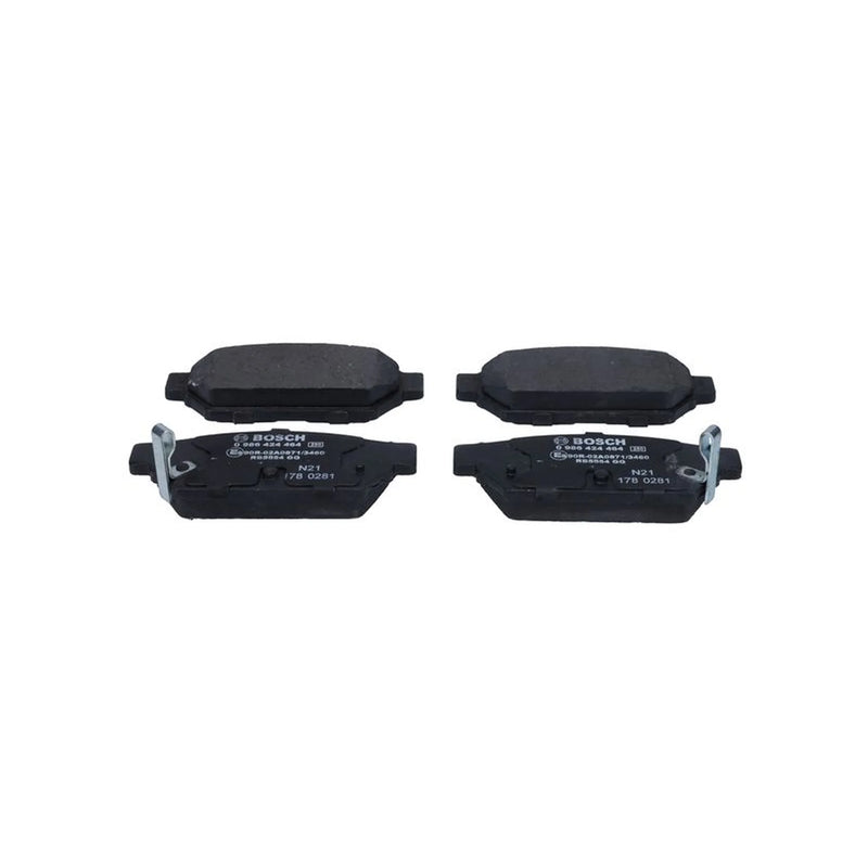 Bosch Front & Rear Pads fits Mitsubishi Carisma 1995-2006 1.8