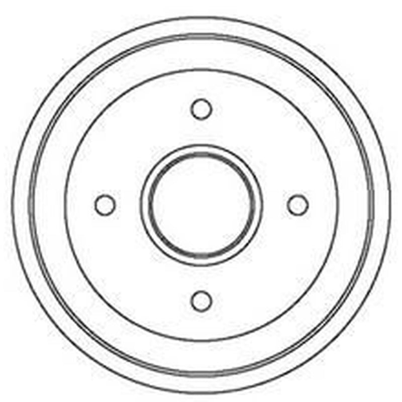 Abtex Brake Drum Assembly Rear BDM107