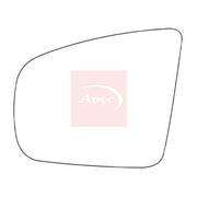 Apec Exterior Wing Mirror Glass Left fits BMW X5 2006-2013 3.0 4.8