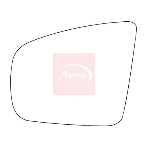 Apec Exterior Wing Mirror Glass Left AMS2783A