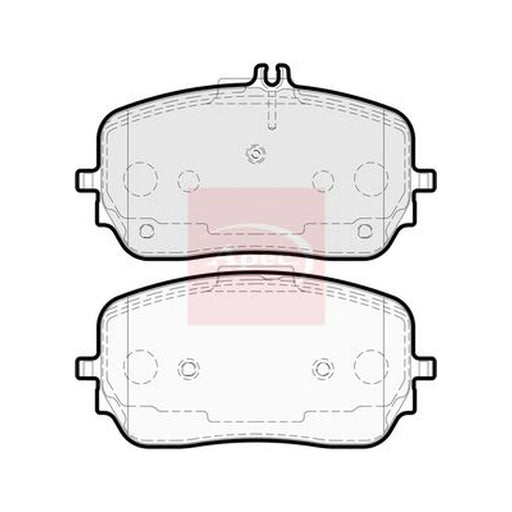 Apec Front Brake Pad Set PAD2319