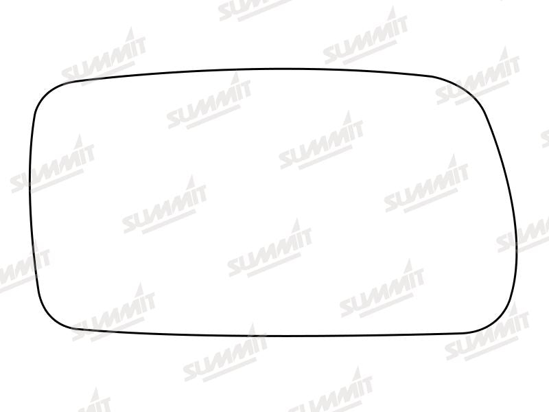 Summit Stick-On Standard Mirror Glass fits Citroen Xantia 93 on RHS Summit - Bars 4 Cars