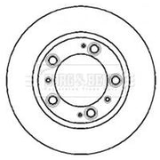 Borg & Beck Rear Brake Discs & Pads fits Porsche Boxster 1996-2004 2.5 2.7