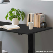 Dellonda Black Rectangular Desktop Dellonda  - Dynamic Drive