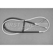First Line Handbrake Cable Left Rear fits BMW 3 1982-1994 2.3 2.5 2.7