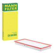 MANN-FILTER Service Kit with Air, Oil & Cabin Filte fits Massey Ferguson Mf 5400