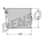 Denso Air Conditioning Condenser DCN28001