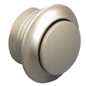 Mini Button & Rose Matt Nickel 804959 UK Camping And Leisure - Dynamic Drive