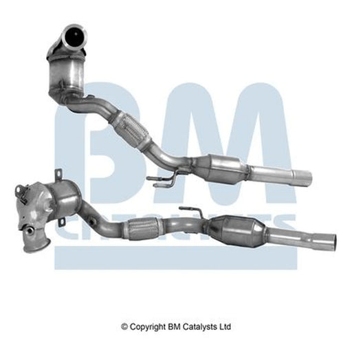 BM Catalysts Homologated Gpf & Petrol Cat fits VW Golf Sportsvan VII 2017-2020