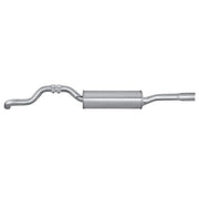 Hella End Silencer Rear fits VW Polo III Classic 1995-1997 1.6