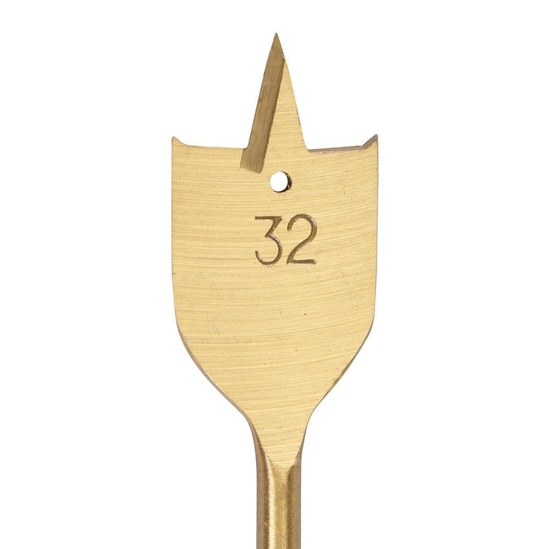 Silverline Titanium-Coated Flat Bit 32mm Silverline - Dynamic Drive