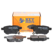 Key Parts Front & Rear Brake Discs & Pads fits Toyota Auris 2006-2012 1.8