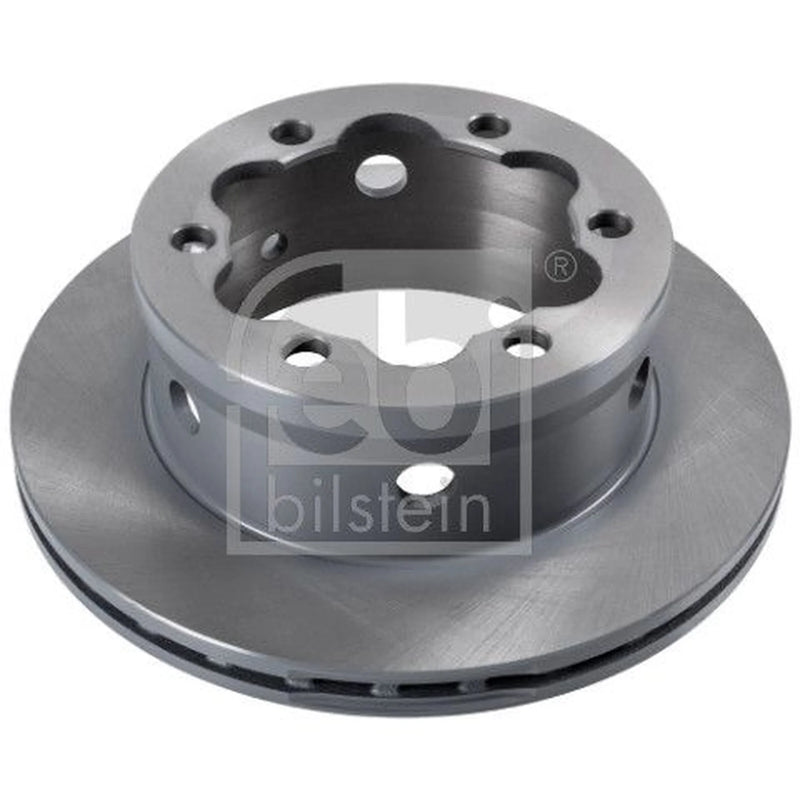Febi 2 x Internally Vented Rear Brake Discs 10639-x2