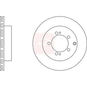 Apec 2 x Vented Brake Discs fits Mercedes-Benz Gle 2018-2023 167.121 167.123