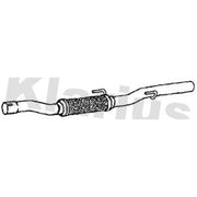 Klarius Exhaust Pipe OD fits Fiat Doblo Box Body/Mpv 2005-2010 1.3