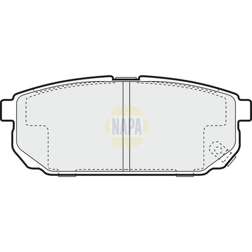 NAPA Rear Brake Pad Set NBP1735