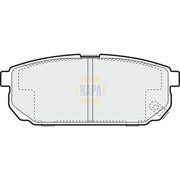 NAPA Rear Brake Pad Set fits Kia Sorento I 2002-2011 2.4 2.5 3.3 3.5