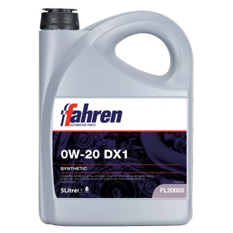 Fahren Engine Full Synthetic Oil 5L SQ/RC 0W-20 fits Acura Mdx 2013 on 3.5