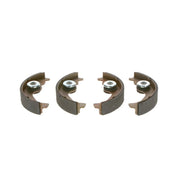 Bosch Brake Shoe Set Axle Kit fits Fiat 500 1960-1976 0.5 0.6