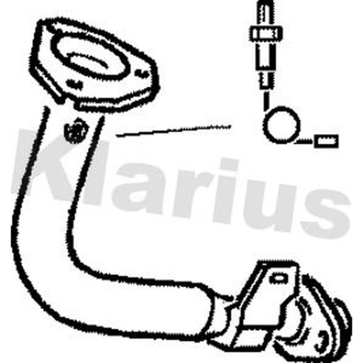 Klarius Exhaust Pipe OD 301285