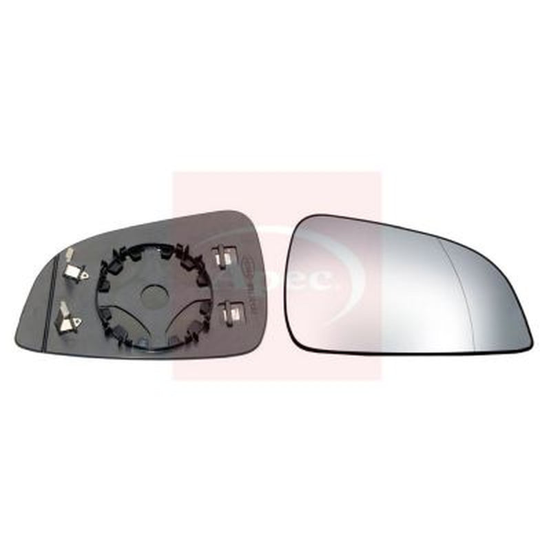Apec Exterior Wing Mirror Glass Right fits Opel Astra H 2004-2014