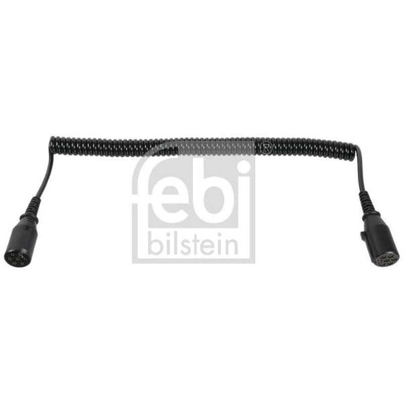 Febi Coiled Cable 7 Connectors 24V PU (Polyurethane) 171793 OE 81254116038