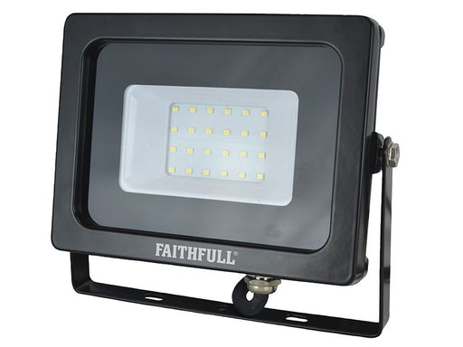 Faithfull Power Plus SMD LED Wall Mounted Floodlight 20W 1600 lumen 240V Faithfull Power Plus - Dynamic Drive