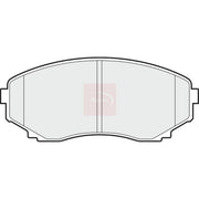 Apec Front Brake Pad Set fits Mazda MPV 1999-2006 2.0 2.3
