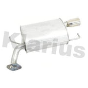 Klarius Box With Tail Pipe Rear fits Mazda 6 2007-2010 2.0