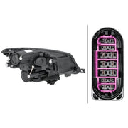 Hella Headlight Headlamp H7/H7 Left 1LF 012 669-111