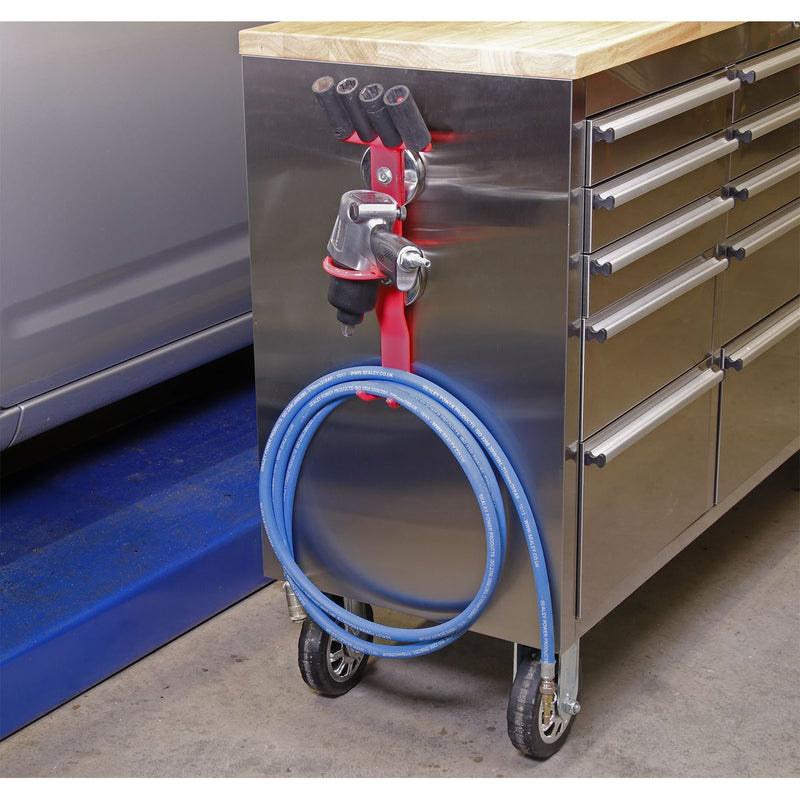 Sealey Magnetic Impact Wrench Holder 1/2" Drive Workshop Tool Storage Sealey  - Dynamic Drive