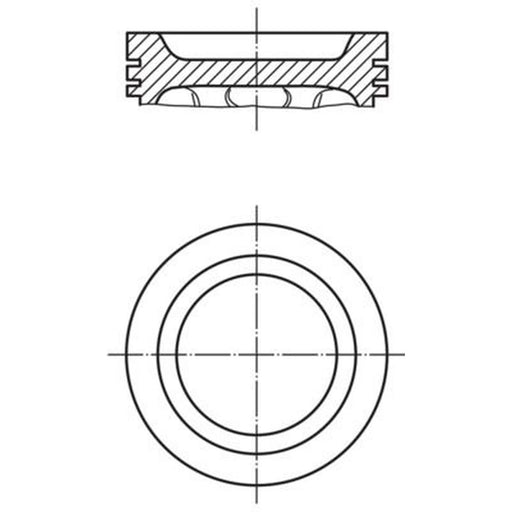 Mahle Piston Cylinder Bore = 83mm