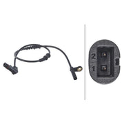 Hella ABS Wheel Speed Sensor Front 6PU 012 039-711
