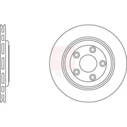 Apec 2 x Vented Rear Brake Discs SDK6214-x2
