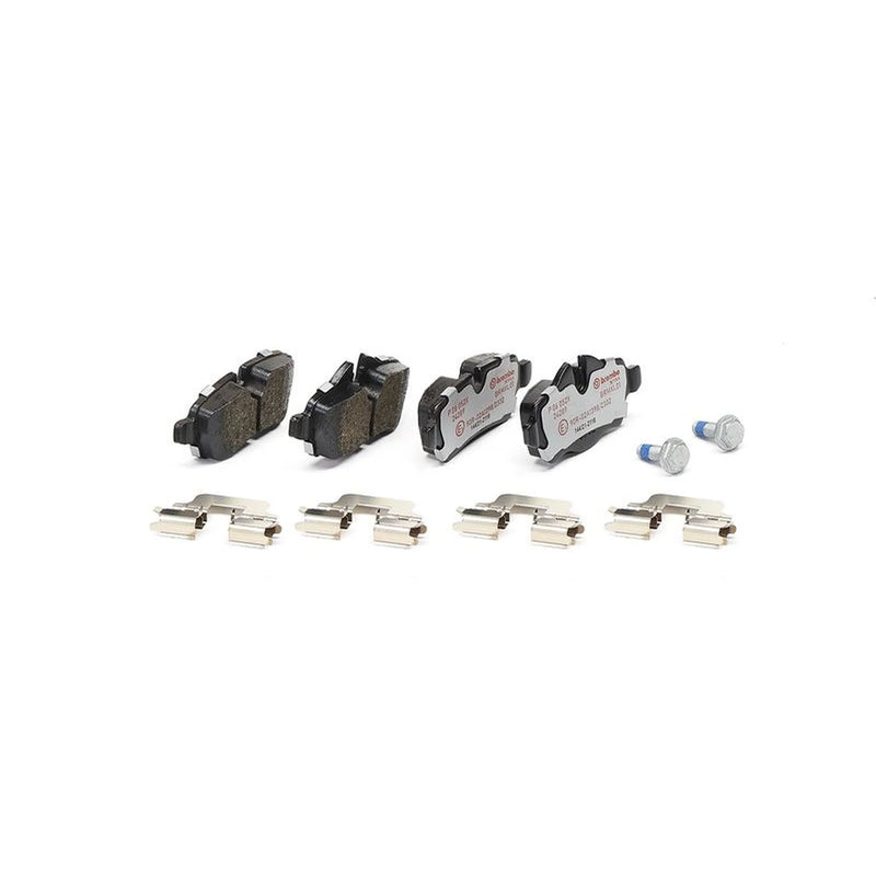 Brembo 4 x Rear Brake Pad Set fits Mini Mini 2006-2015 1.6