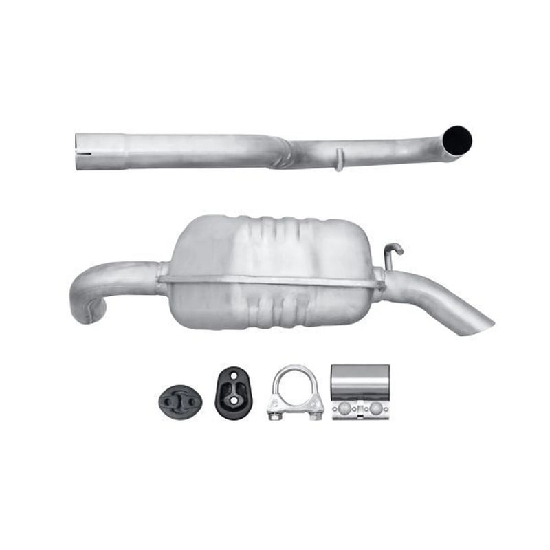 Hella End Silencer Rear fits Ford Mondeo 1993-1996 1.8