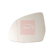 Apec Exterior Wing Mirror Glass Left fits BMW X3 2010-2021