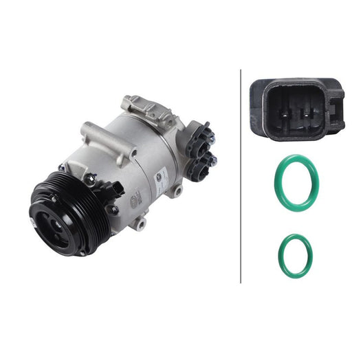 Hella Air Conditioning Compressor fits Ford B-Max 2012-2017 1.4 1.5 1.6