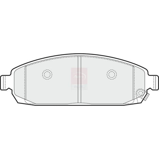 Apec Front Brake Pad Set PD3627