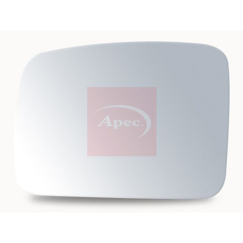 Apec Exterior Wing Mirror Glass Left fits Land Rover Discovery III 2004-2009