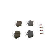 Bosch Front & Rear Pads fits Alfa Romeo 166 1998-2007 2.0 2.4
