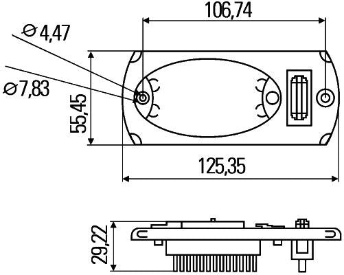 Hella 2JA 343 570-267 Interior Light