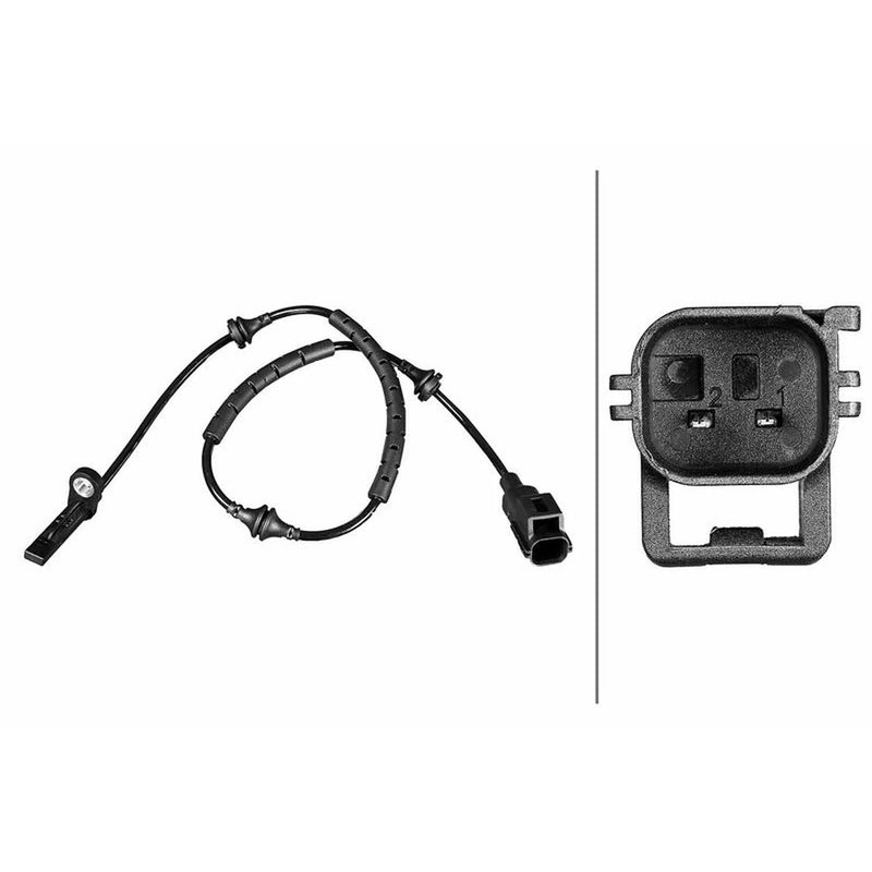 Hella ABS Wheel Speed Sensor Rear fits Jaguar I-Pace 2018 on