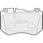 Fahren Front Brake Pad Set FBP3756