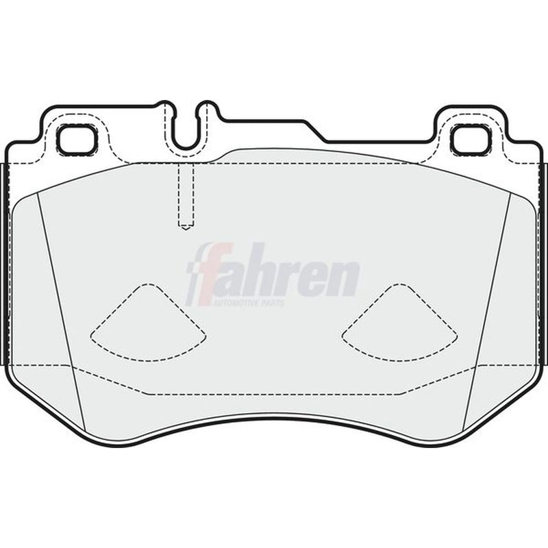 Fahren Front Brake Pad Set FBP3756