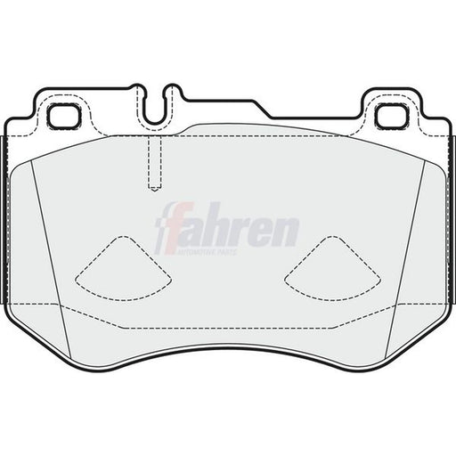 Fahren Front Brake Pad Set FBP3756