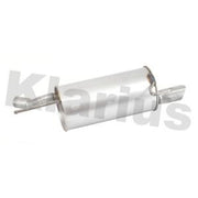 Klarius Box With Tail Pipe Rear fits Opel Corsa C 2000-2009 1.4