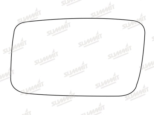 Summit Stick-On Anti Dazzle Mirror Glass fits Ford Sierra LHS Summit - Bars 4 Cars