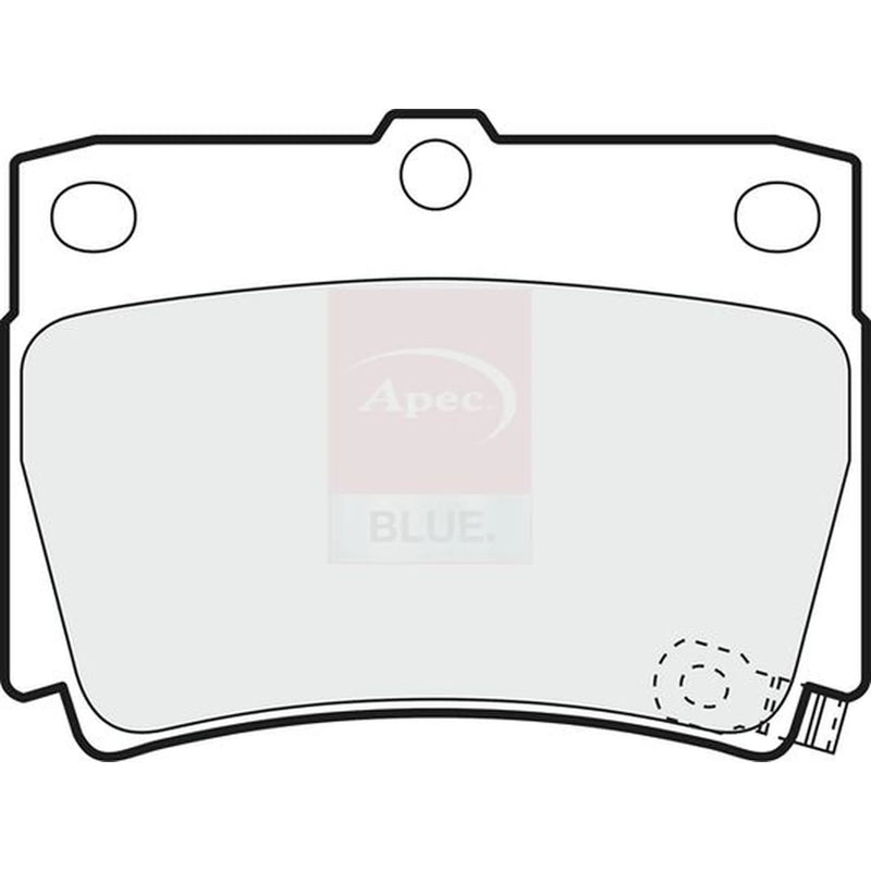 Apec Rear Brake Pad Set PD3529