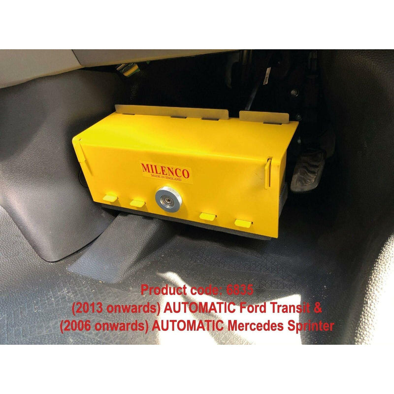 Milenco Brake Pedal Lock for Auto Gearbox: Transit 2013+ Sprinter 06+ Motorhome Milenco  - Dynamic Drive